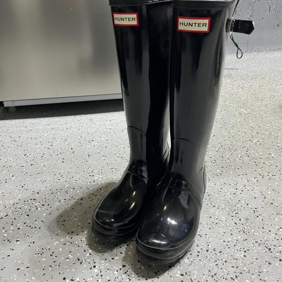 Original Tall Gloss Boot Size 7 Eu38 - Picture 4 of 4